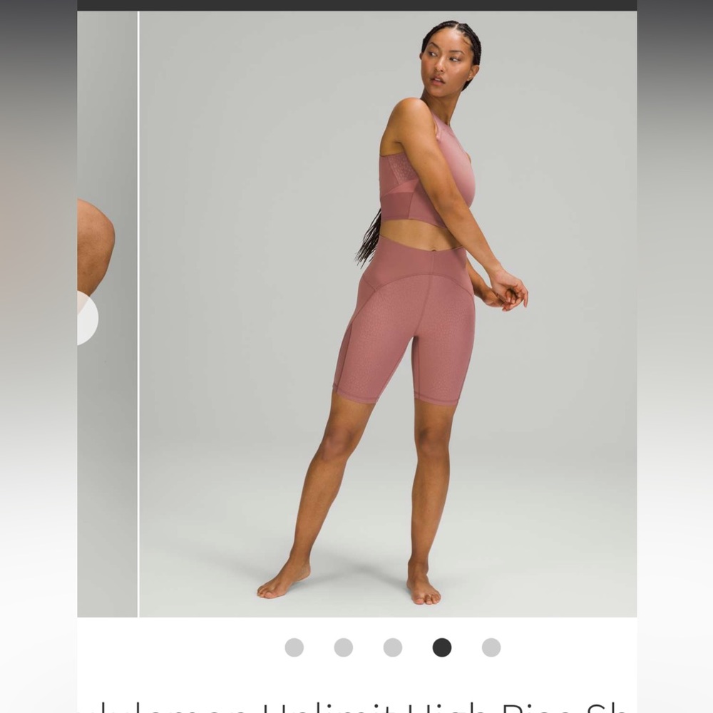 NWT Lululemon Unlimit High Rise Short 8" *Mesh
Spiced Chai size 6